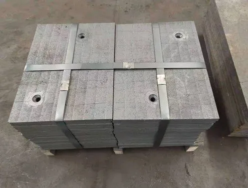 Bimetallic Wear Plates for industrial equipment protection